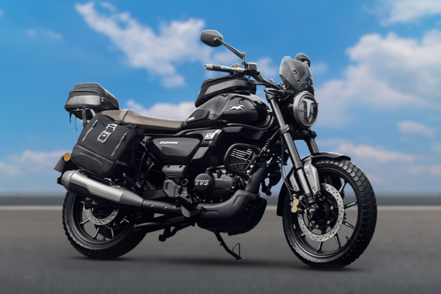 tvs ronin 225 rental in delhi 